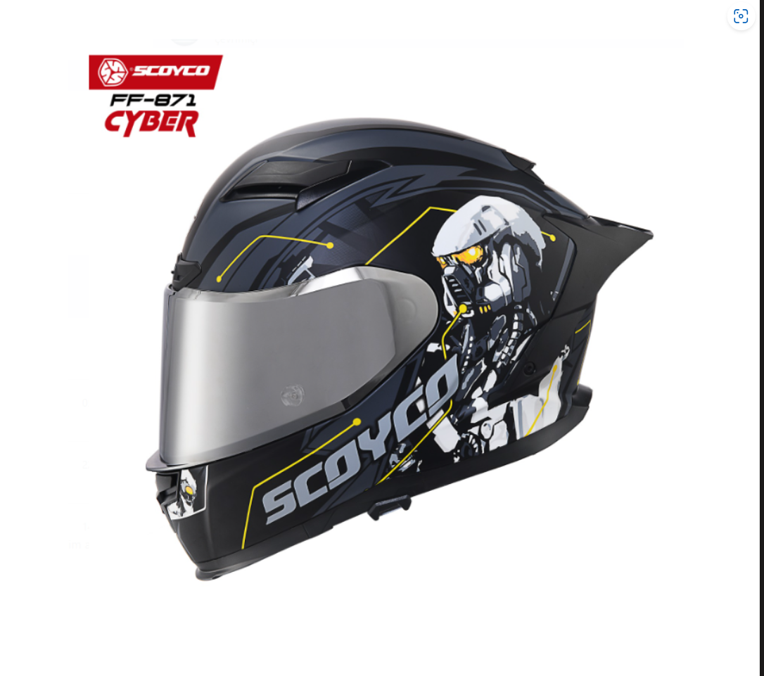 scoyco kask cyber model